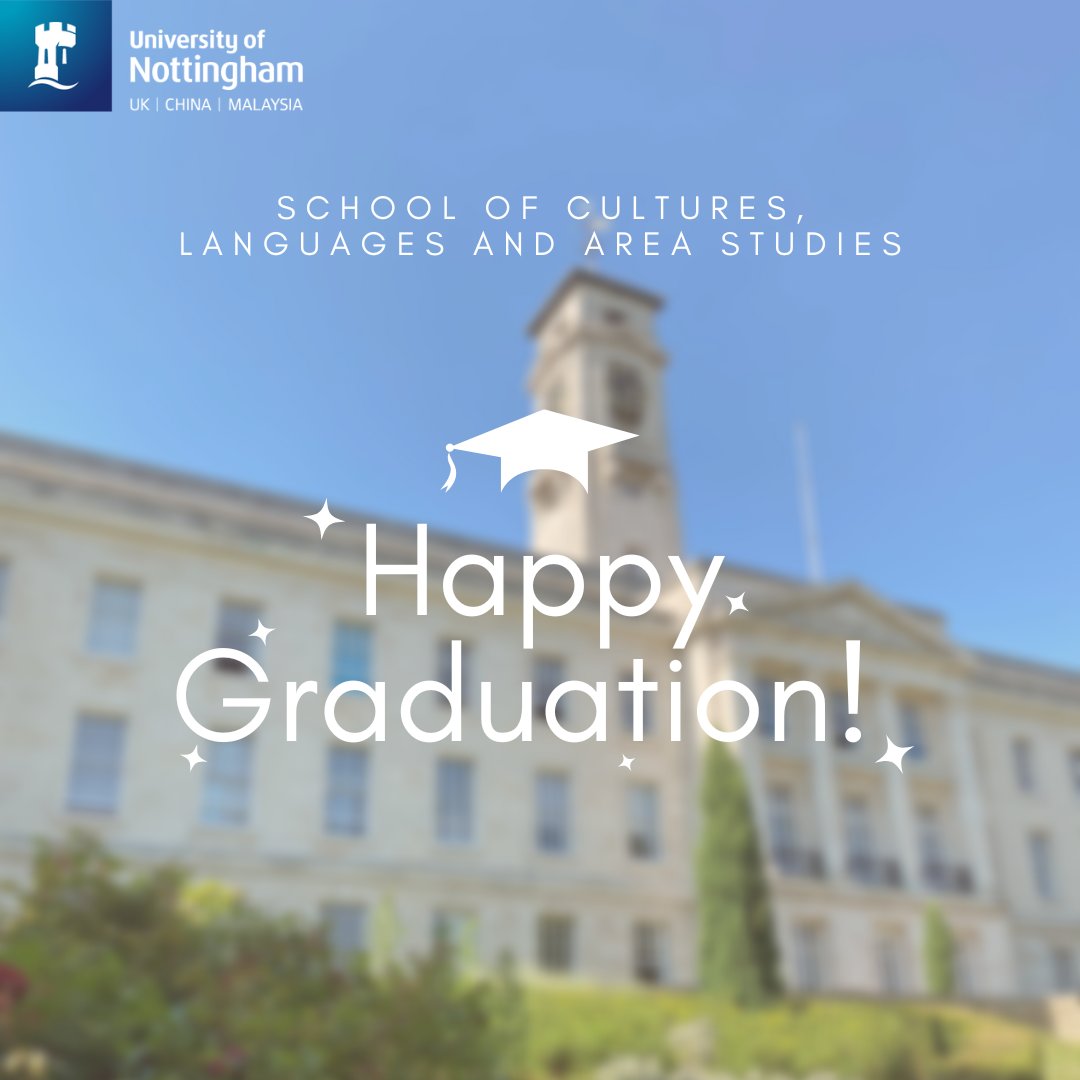 Congratulations to our #ClassOf2022 graduating today! We look forward to celebrating our CMVS and Liberal Arts graduates today, and tomorrow will be our <a href="/uon_MLC/">UoN Modern Languages and Cultures</a> and <a href="/AmCanNotts/">UoN American Studies</a> graduates' turn. 

We hope you all have an incredible day celebrating huge milestone moment!