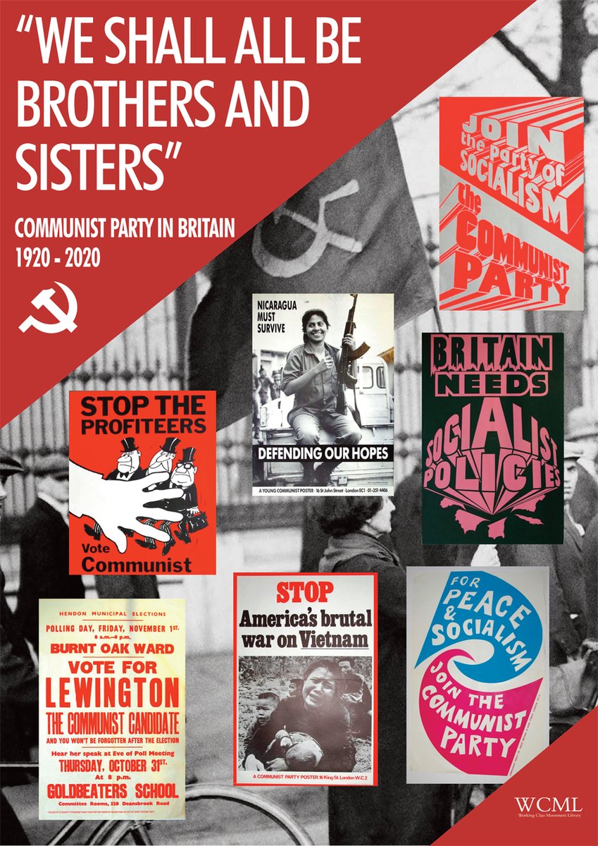 Our second summer open day will be on Saturday 13th August 11am - 4pm. Come along, take a tour of the building, see our displays and new exhibition celebrating 100 years of the Communist Party in Britain. No need to book, just drop in! Find out more wcml.org.uk/events/