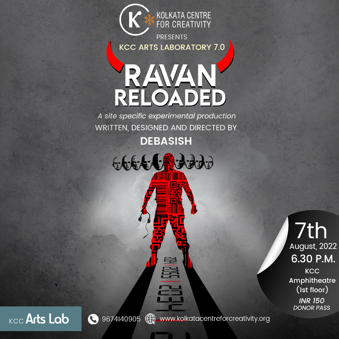 KCCinkolkata's tweet photo. This year's KCC Arts Lab 7.0 brings you 'Ravan Reloaded' by Debasish Ray - A site-specific experimental performance. 
To know more:  https://t.co/Z386gP9ver
#kcc #kccinkolkata #ravanreloaded #performance #socialmedia #artists #artslab #performance #finalshowcase https://t.co/tCyTMxpdjG