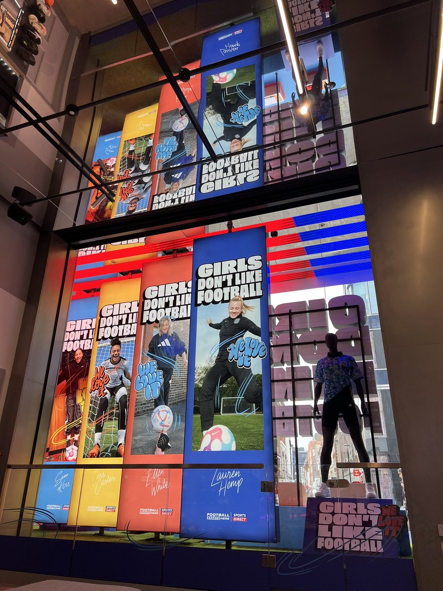 jasminsehra's tweet photo. The excitement of this project is still high! Some recent work with @SportsDirectUK for the UEFA Women’s league featuring players from England @Lionesses! I designed the artwork with custom hand lettering &amp; illustration. Amazing project &amp; an even amazing win! Congrats @Lionesses https://t.co/KYdee8oYhV