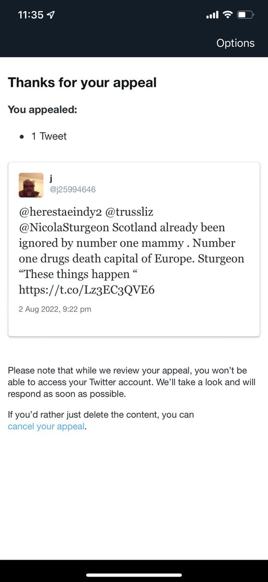 MachellAlena's tweet photo. @MediaGuido @GuidoFawkes suspended account for this tweet https://t.co/AlkHuD1r4f