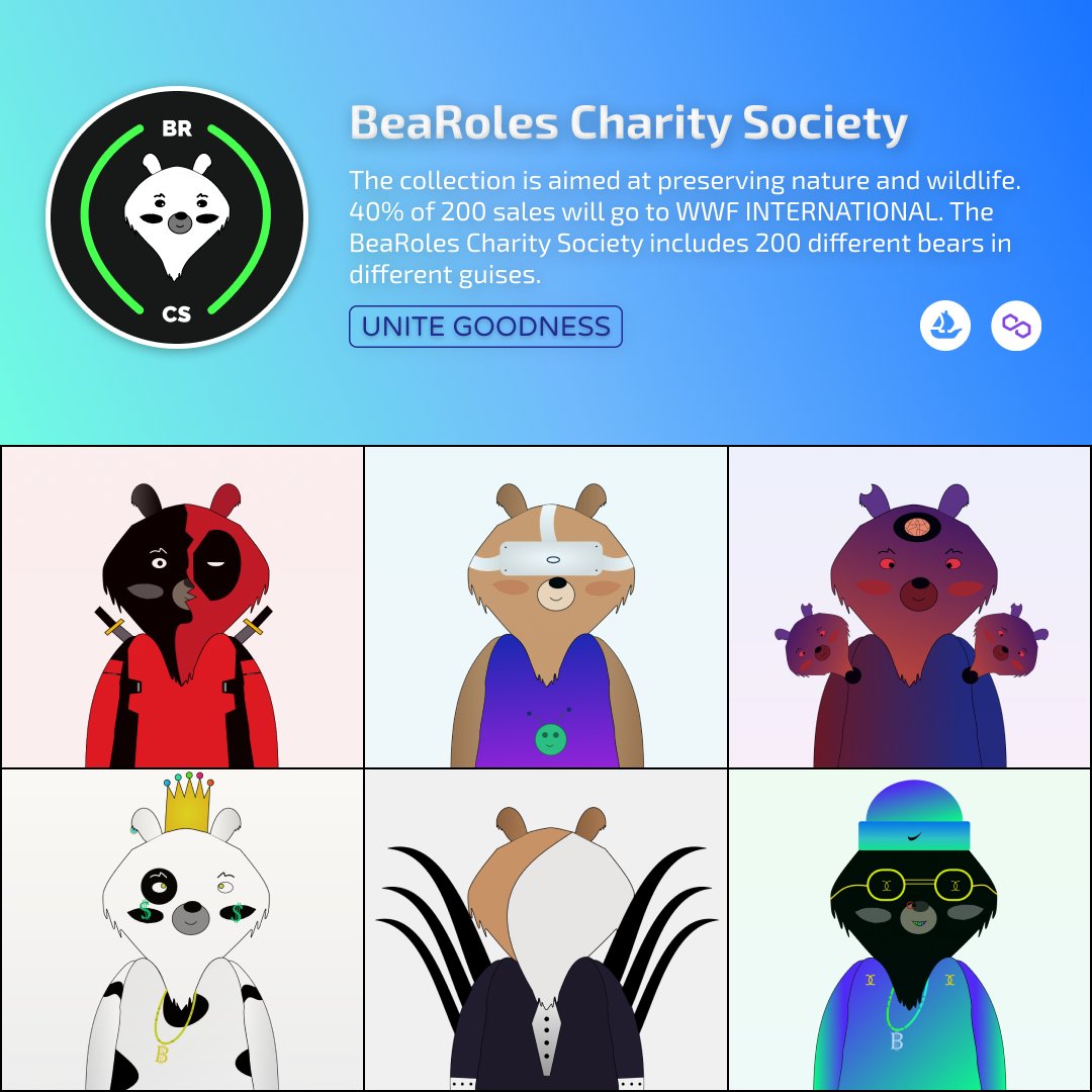 🌻Ξ🇺🇦 BeaRoles Charity Society tweet media