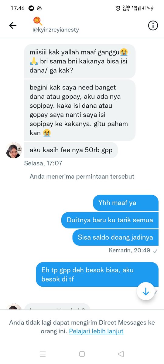 urcheeryy's tweet photo. THREAD PENIPU YANG MENGANCAM SAYA. Help RT
-Thread ini saya buat hanya sebagai bukti agar apa2 yang terjadi kedepannya dapat di antisipasi. https://t.co/j5uS7rw99E