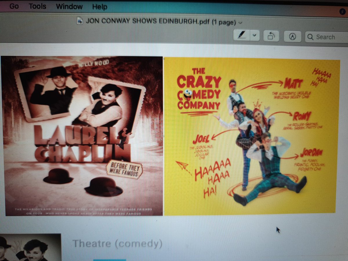 ONeilManagementUK (@oneilmanagement) on Twitter photo Check out <a href="/CrazyComedyCom1/">Crazy Comedy Company</a> in two completley different shows <a href="/edfringe/">Edinburgh Festival Fringe</a> The Space Triplex Aug 5th to 13th..dates vary..Incredible family entertainment.
Opp the Festival Theatre!
Book now! Check out <a href="/CrazyComedyCom1/">Crazy Comedy Company</a> in two completley different shows <a href="/edfringe/">Edinburgh Festival Fringe</a> The Space Triplex Aug 5th to 13th..dates vary..Incredible family entertainment.
Opp the Festival Theatre!
Book now!