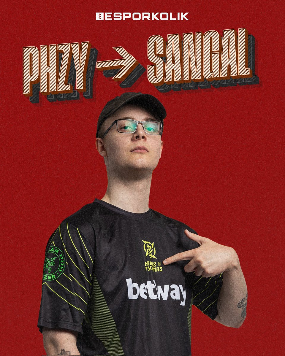 [Sources] Sangal Esports will replace S3NSEY, who has moved to the inactive roster, with NIP player phzy.