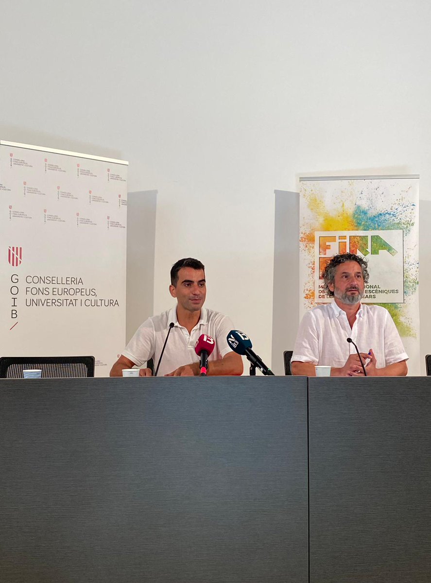 IEBalearics's tweet photo. 🎭🎼Torna @FiraB_IEB amb un 3⃣0⃣ % més d'actuacions. 

🗓️ Del 27 de setembre i el 2 d’octubre a Palma.

4⃣8⃣ concerts.
2⃣5⃣ actuacions d'arts escèniques.
Jornades professionals centrades en la sostenibilitat. 

➡️https://t.co/Wa5rbjrclR

#ElGovernAmbLaCultura https://t.co/OsrD6vhTJz