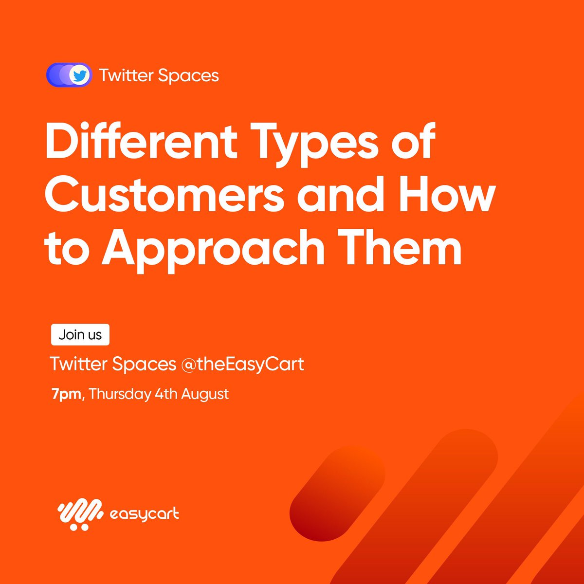 theeasycartapp's tweet photo. Join us Tomorrow 🚀
#EasyCart 
#Chat2Cart https://t.co/rgvbQ3Tm8y
