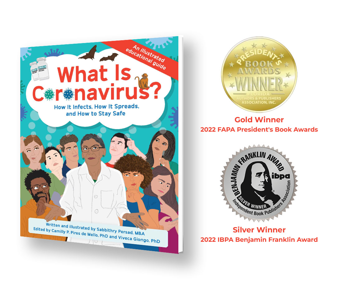 SabPersad's tweet photo. @FirewaterMediaG 
FAPA President's Book Awards For 2022
Young Adult - Non-Fiction
Gold Winner - What Is Coronavirus? 

Congratulations to all the other winners!
Thanks to the many librarians and publishing professionals who served as judges!
#FAPA #author #publishing #coronavirus https://t.co/1nXcCJuT9u