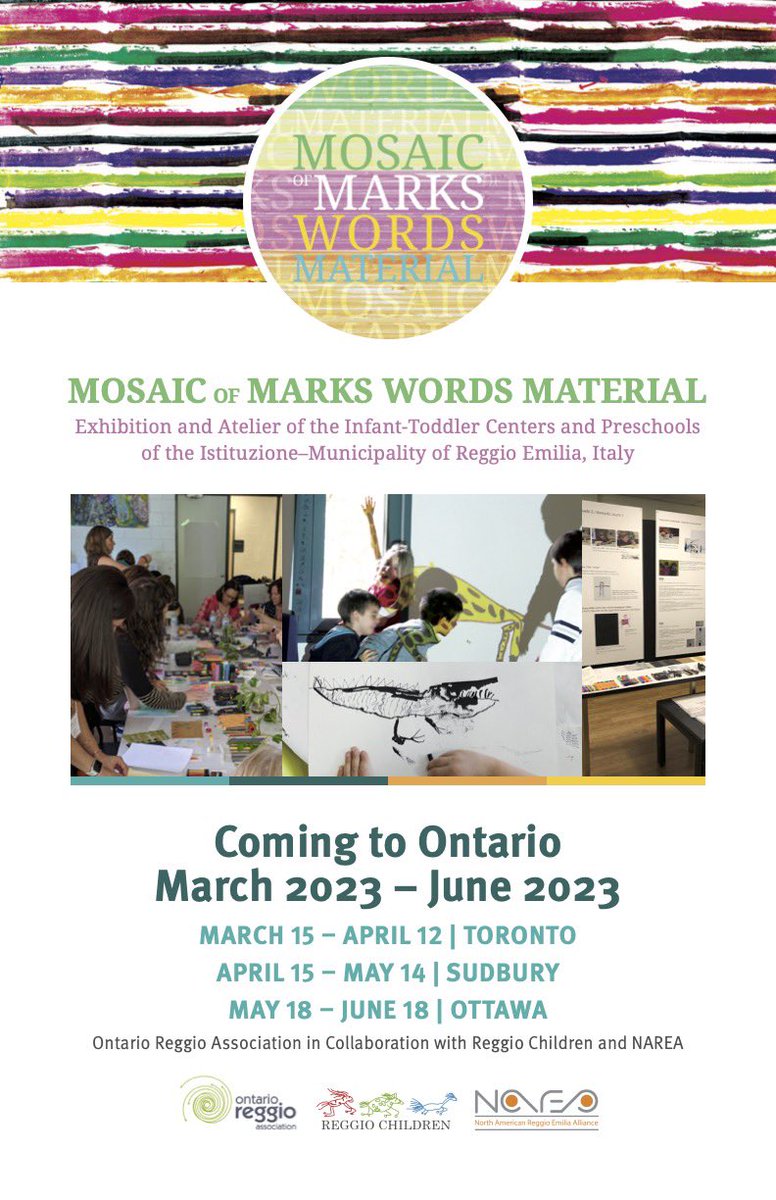 We are excited to announce the Mosaic of Marks, Words, Material exhibition and atelier is coming soon to Ontario this spring. Stay tuned for more details!