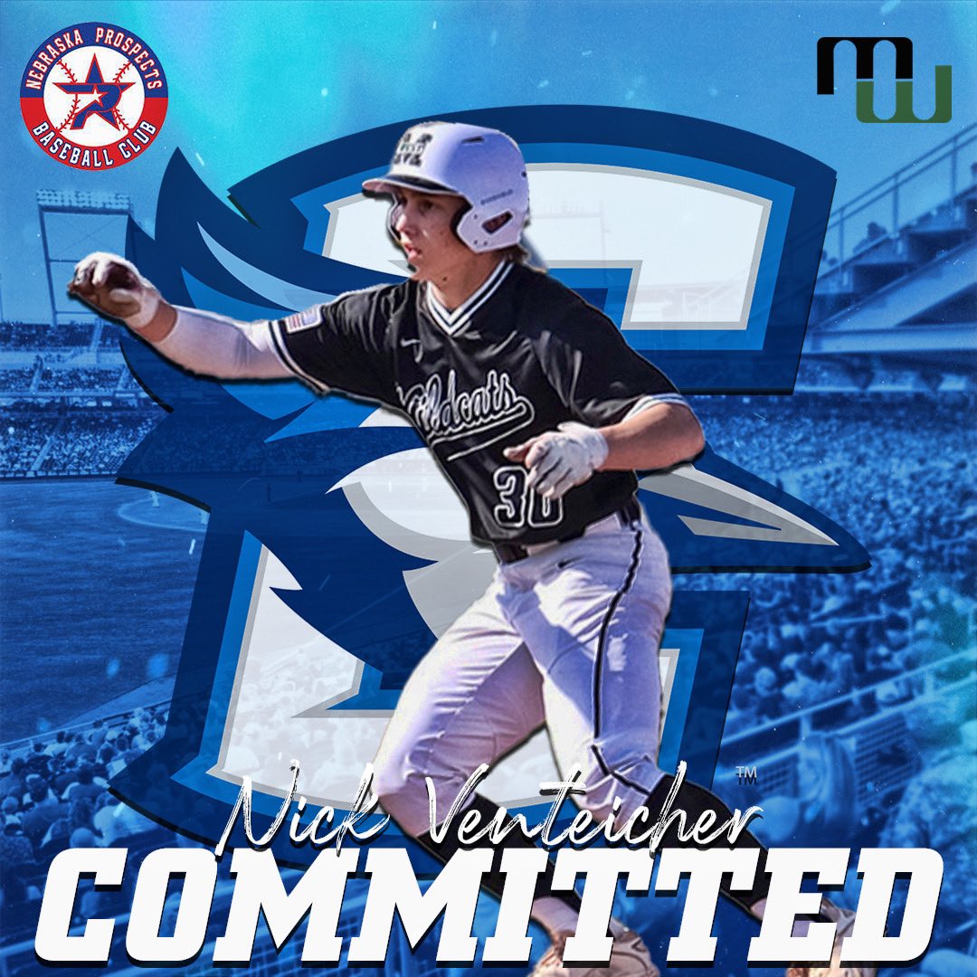 I’m very blessed and excited to announce my commitment to Creighton University to continue my academic and baseball career! I want to thank my family, coaches, teammates and friends for supporting me. LET’S GO JAYS!!🐦