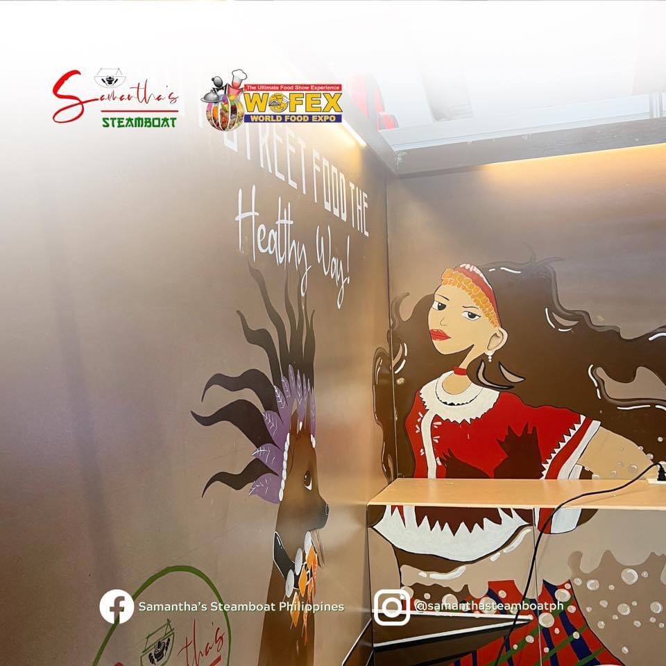 ssteamboatph's tweet photo. We’re at World Food Expo (WOFEX)!
August 3-6, 2022
How do you like our booth design? Guess who Samantha is! #samanthassteamboat #streetfood #foodexpo #wofex #franchising #supportlocal #eatlocal https://t.co/WHLt0NG9aW