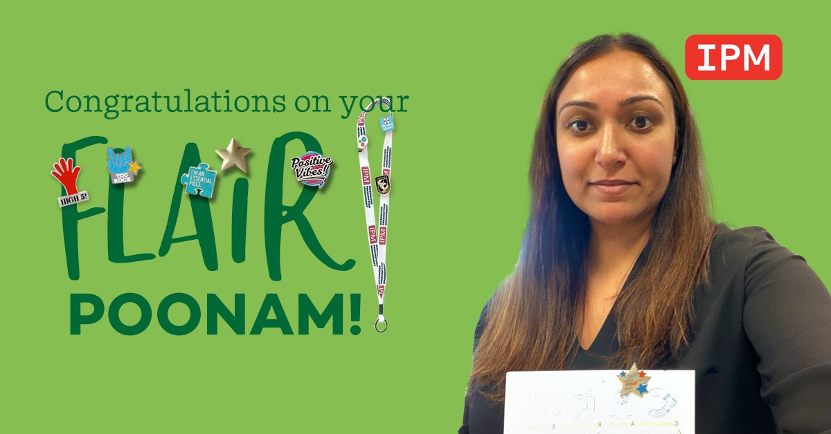 IPM_PBM's tweet photo. Our CARE with Flair program recognizes staffers who exhibit our CARE values - Collaborative, Authentic, Resourceful, &amp; Engaged. Here’s Sr. Developer Poonam Brar being recognized for taking the lead and working collaboratively on several IT projects. Way to go!
#EmployeeEngagement https://t.co/E5qMPwBKmz