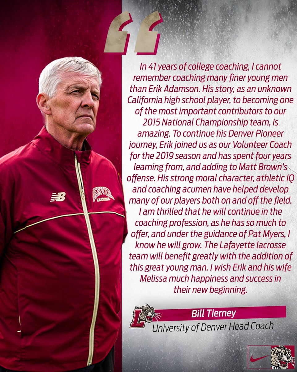 High praise from the legendary coach.