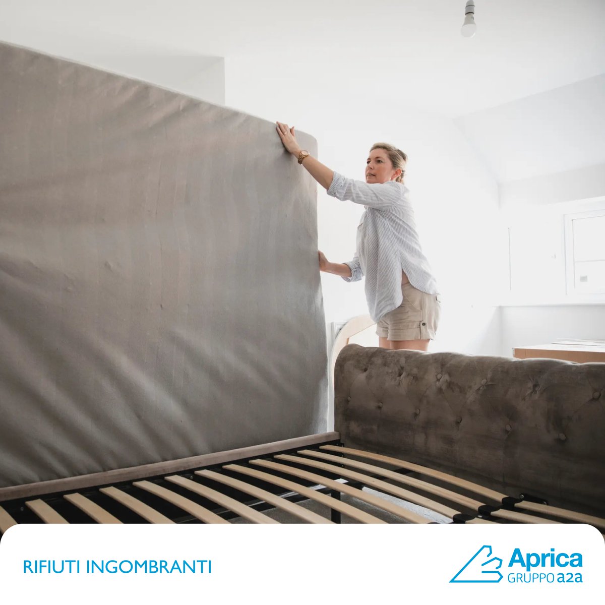 Stai ristrutturando o rinnovando casa? 
Se hai bisogno di smaltire mobili o oggetti voluminosi, puoi prenotare il ritiro degli ingombranti direttamente da casa 🛋️
Scopri di più 👉 bit.ly/3KeXTDD 
#Aprica #RifiutiIngombranti