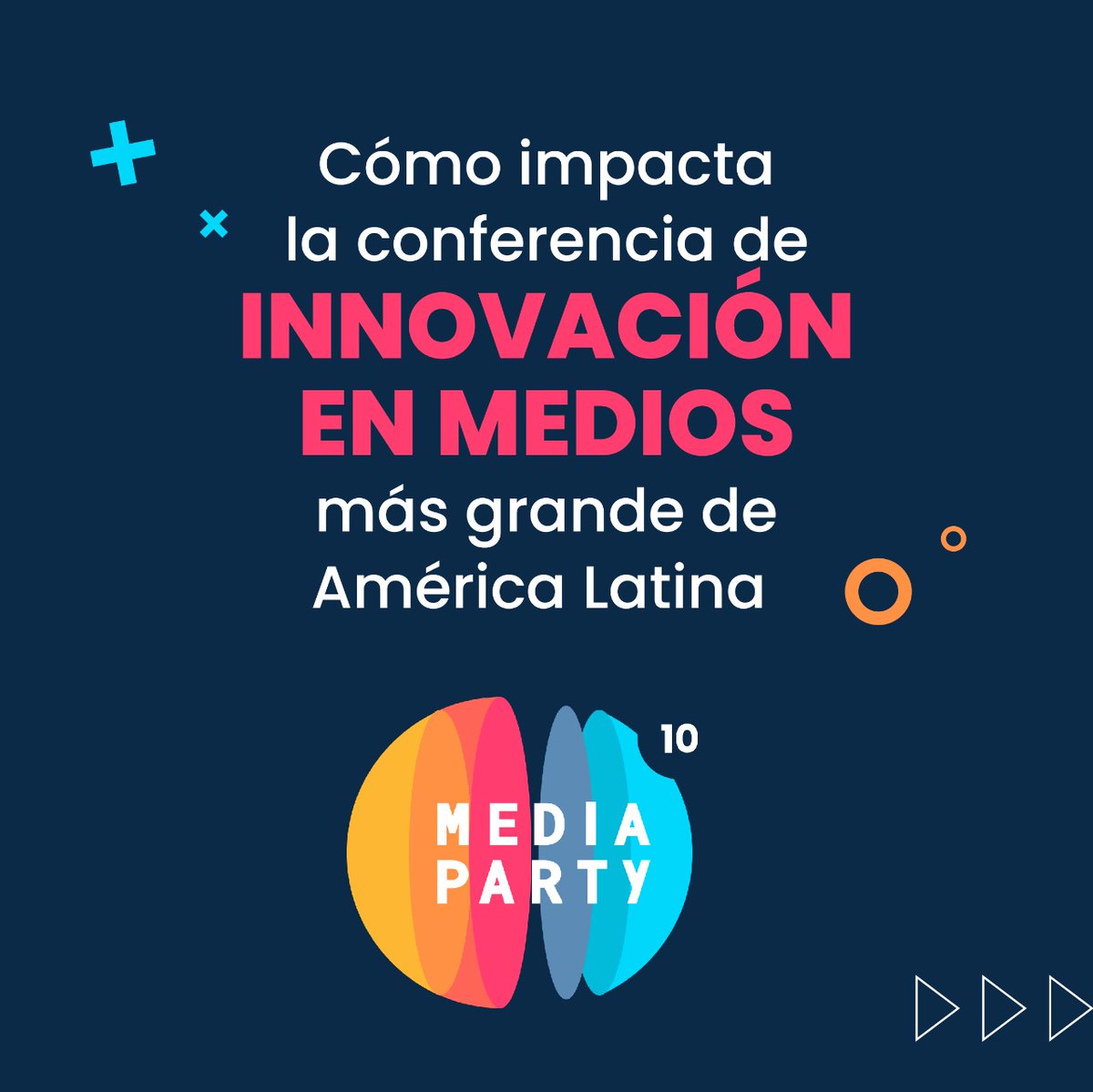 MUCHglobal's tweet photo. 🗣 Del 25 al 27 de agosto viviremos la décima edición de #MediaParty en el Centro Cultural Konex, un evento de escala global que revoluciona el futuro de los medios. https://t.co/RTSPW4Umiv