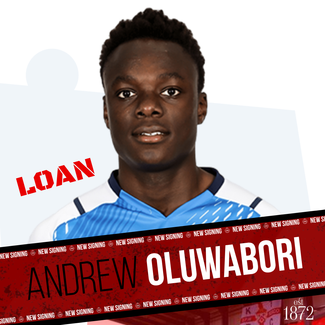KTFCOfficial's tweet photo. OLUWABORI JOINS|

The club are excited to announce that we've secured the services of Andrew Oluwabori on loan from @theposh !

The striker joins us in time for Saturday's game away at AFC Fylde!

#WelcomeAndrew | #est1872 https://t.co/PMUUDorIIS