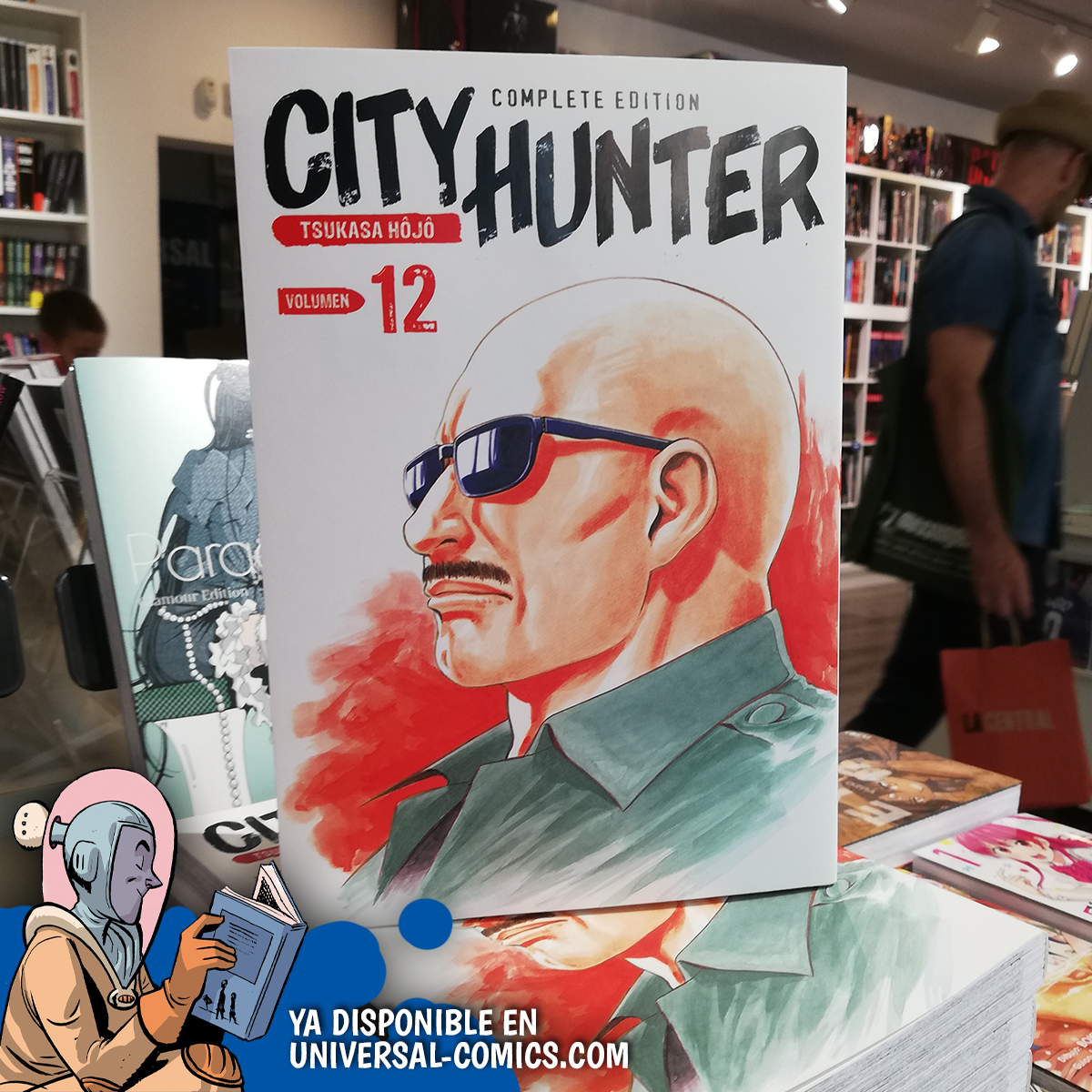 ComicsUniversal's tweet photo. Nos llega una nueva entrega de #CityHunter de Tsukasa Hōjō, la complete edition de @ArechiManga
Ryo Saeba sigue haciendo de las suyas en este clásico #manga policíaco ambientado en los años 80.
🗯 Ya lo puedes encontrar en #UniversalComics así como en https://t.co/Pt7dPArqGi https://t.co/yVKTHDrCoW