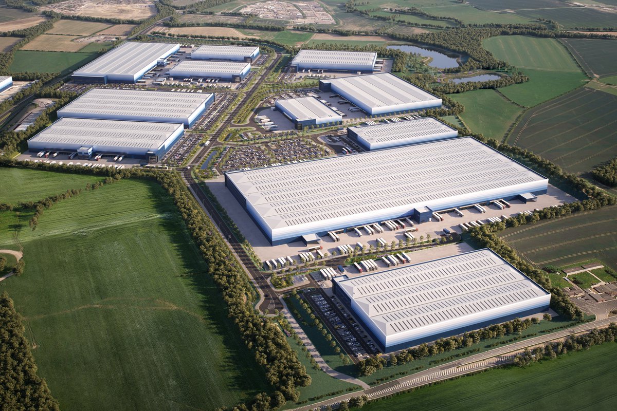 sgpllp's tweet photo. We are celebrating the start on site of four new speculative warehouse units, totalling approximately 1 million sqft, for client @GLP_Europe at the popular logistics hub Magna Park South, Lutterworth.
https://t.co/Yq9NIVH8ji
#bim #SGPdigital #warehousing #logistics #SGPweDeliver https://t.co/lIrAAmKXKZ