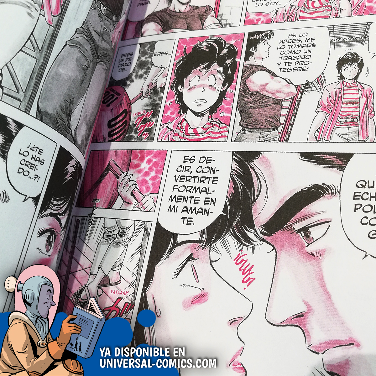 ComicsUniversal's tweet photo. Nos llega una nueva entrega de #CityHunter de Tsukasa Hōjō, la complete edition de @ArechiManga
Ryo Saeba sigue haciendo de las suyas en este clásico #manga policíaco ambientado en los años 80.
🗯 Ya lo puedes encontrar en #UniversalComics así como en https://t.co/Pt7dPArqGi https://t.co/yVKTHDrCoW