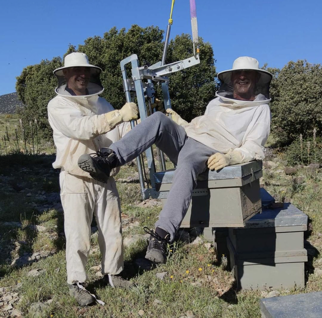 El equipo BeHoney en acción 🌻🐝🚐