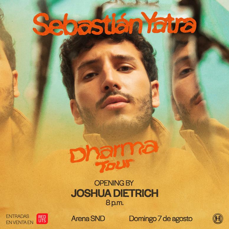 TeamJoshuaOfic1's tweet photo. Wow!! Estamos muy contentos de anunciar que  @joshuaok_ se acompla para hacer más grande la fiesta de agosto🙈🇵🇾 
Nos vemos @SebastianYatra @foreveryatrapy https://t.co/ytpSt2z6zj