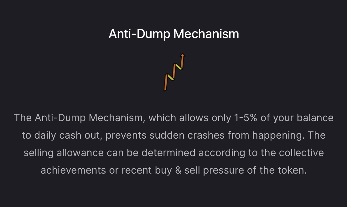 AfterBurnerDeFi's tweet photo. ⚡️ 2nd Feature: #AntiDump Mechanism 

Visit 🌐 https://t.co/Cbfmjnd73C 
Join Tg: https://t.co/HiaTBRUYrV 
Discord: https://t.co/GGaoJzs2JC 

#AfterBurner #antiwhale #BSC $ARB #Burn #lockpay #CryptoNews #fairlaunch #PlayToEarn https://t.co/na9SZEcHUF