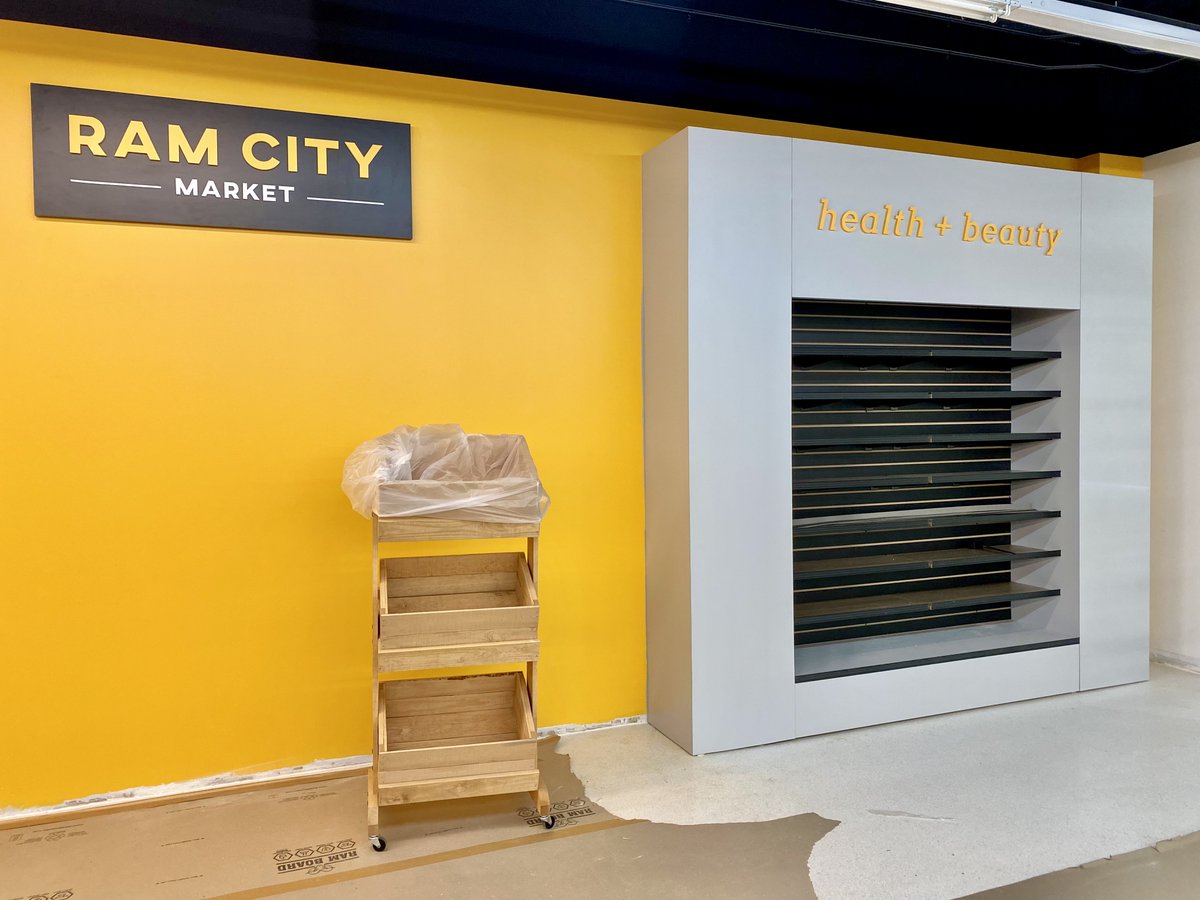 VCU_Dining's tweet photo. Sneak peek of Ram City Market, opening this fall!
Our new on-campus grocery store will be a one-stop shop for groceries๐, to-go food๐ฑ, coffeeโ๏ธ, produce๐ฅ & more! Located at 912 West Grace Street. Stay tuned for grand opening details! #VCU #VCURams #VCURamily #VCUStudents https://t.co/Wyfb7eDjf6