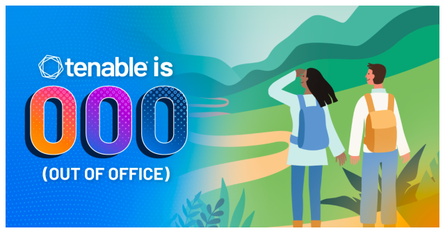 veatchypeachy's tweet photo. Like many at #Tenable, I am OOO (Out of Office) for our Employee Appreciation Days! Tenable offices all around the world are closed on Fridays throughout August and the first week of September to give time back to our team! #OneTenable https://t.co/qhRMAsEkh1