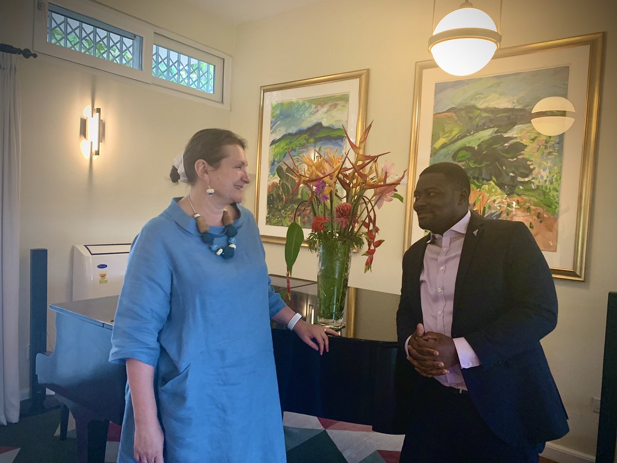 #DYK our Trade Commissioner Service &amp; <a href="/CanadaGhana/">Canada Ghana Chamber of Commerce</a> play key role in promoting bilateral trade between Canada &amp; Ghana?

🇨🇦-🇬🇭 commercial relations, people-to-people ties, 🇨🇦’s #COVID19 support &amp; #education topped <a href="/KatiCsaba/">Kati Csaba</a>’s chat w/ <a href="/chriskoney/">chris koney</a>.

More featuring soon in <a href="/bftghana/">Business & Financial Times</a>.