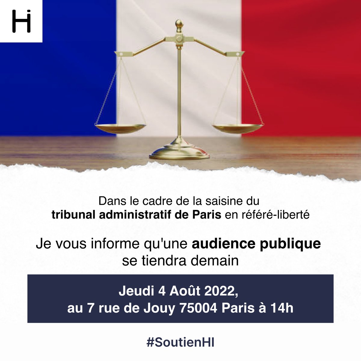 Soutien Hassan Iquioussen tweet media