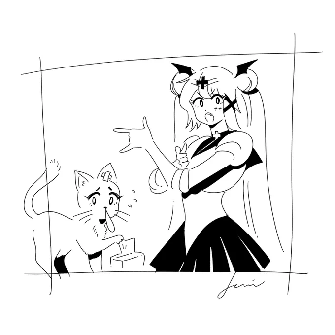 哈秋貓
#Artforaoi 