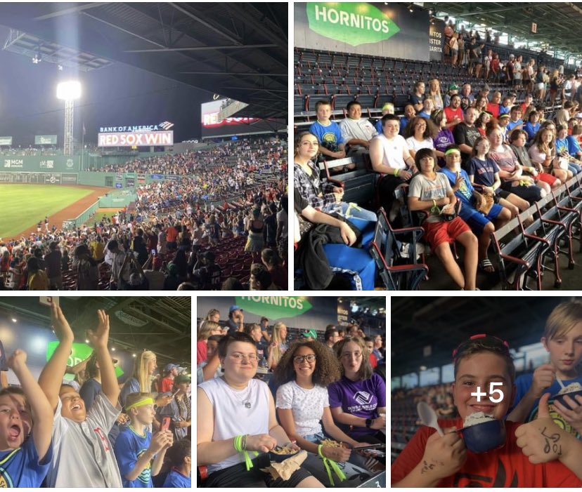 BGCGN's tweet photo. Every summer our kids cheer on the Red Sox at Fenway Park and every year our kids have the time of their lives! This year was no different. A HUGE thank you to Club supporter and Alum John Dionne for giving our kids this unforgettable experience year after year. #favoritepasttime https://t.co/wwrJlx6sYn