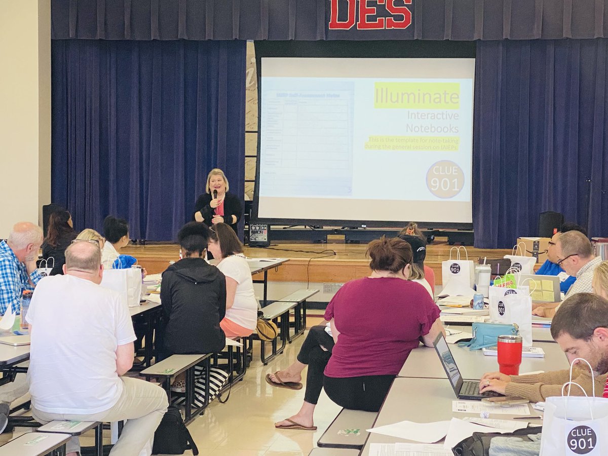 Middle and high school CLUE teachers reviewing IEP expectations and exceptional characteristics. ⁦<a href="/DrAWhitelaw/">Dr. Angela Whitelaw</a>⁩ <a href="/DrDanielLJack1/">Dr. Daniel L. Jack</a>⁩ 
⁦<a href="/DexterK8MSCS/">Dexter K-8 School</a>⁩