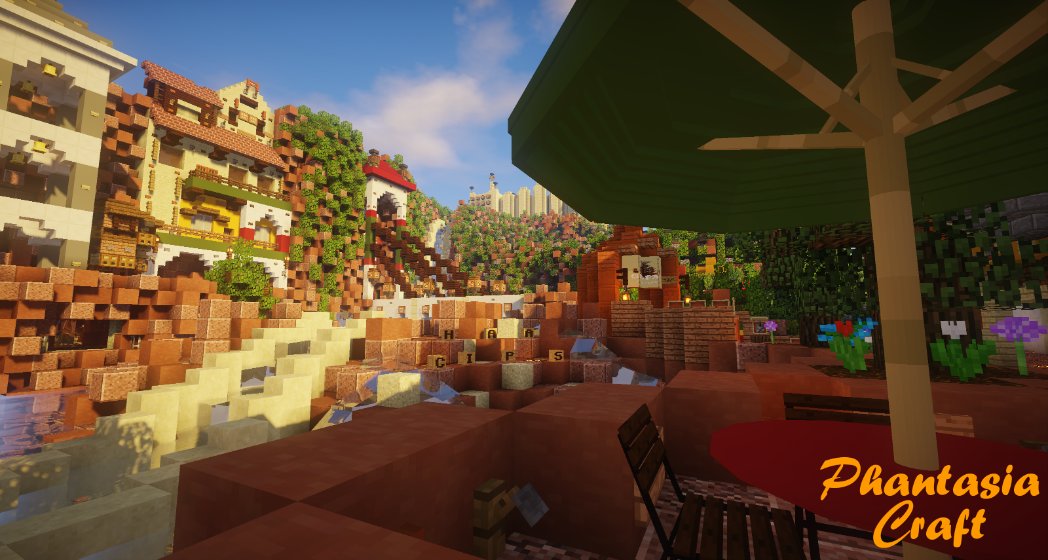 PhantasiaCraft_'s tweet photo. Enjoy the summer holidays...
Visit our server> https://t.co/XAydx3zZ1c - Java Edition1.16.5
#Phantasialand in #Minecraft
#PhantasiaCraft #FeelTheSummer #Chiapas✨ https://t.co/5ODsV8cGen
