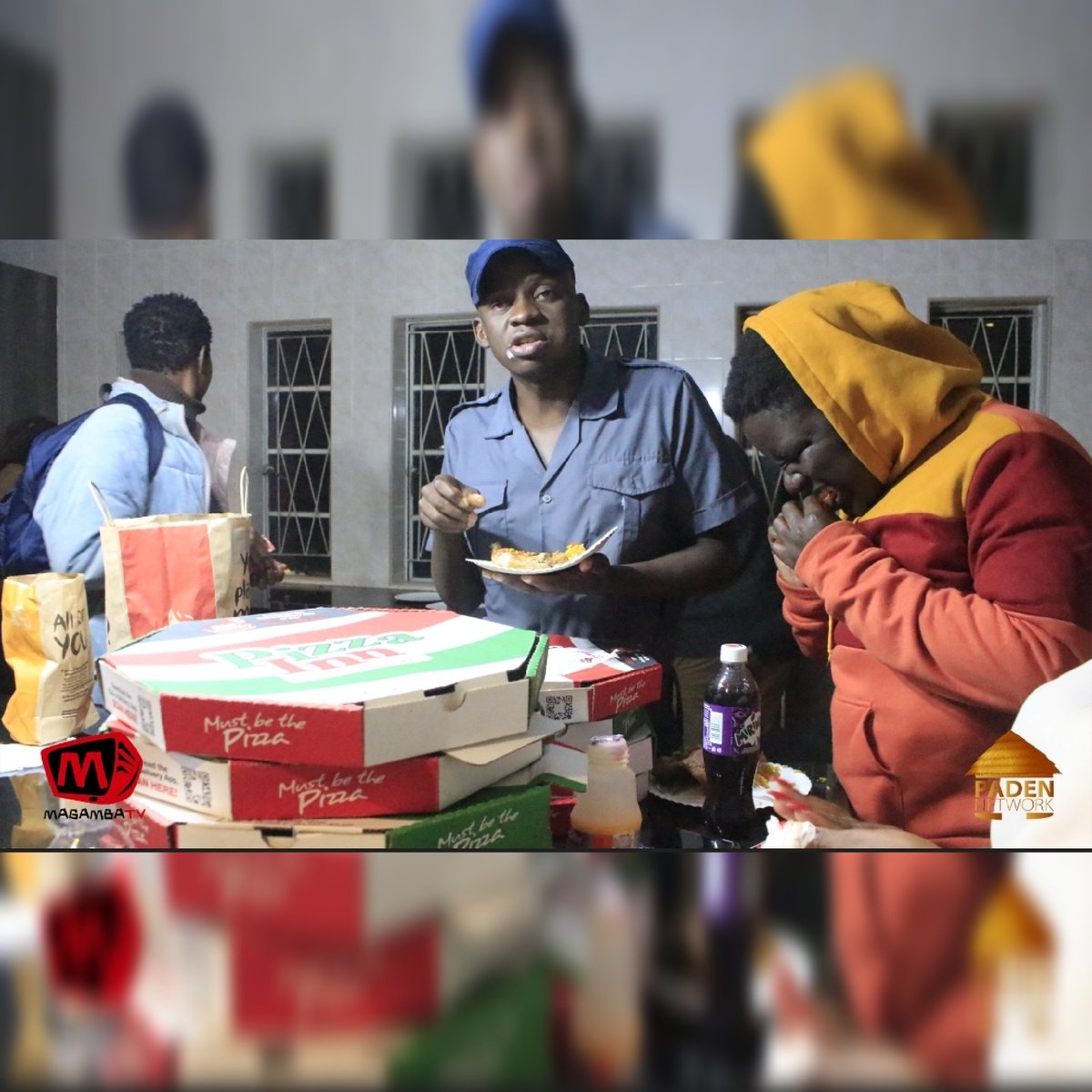 PadenNetwork's tweet photo. #BehindTheScenesWednesdays
Unongoona wega kuti pay yapinda 😂👐🏾
Catch up on #GazalandPoliceStation #SeasonTwo using the link below
https://t.co/FkIFORKPnE
#PayDay #MagambaTV #PadenNetwork https://t.co/TJJAa51qQN