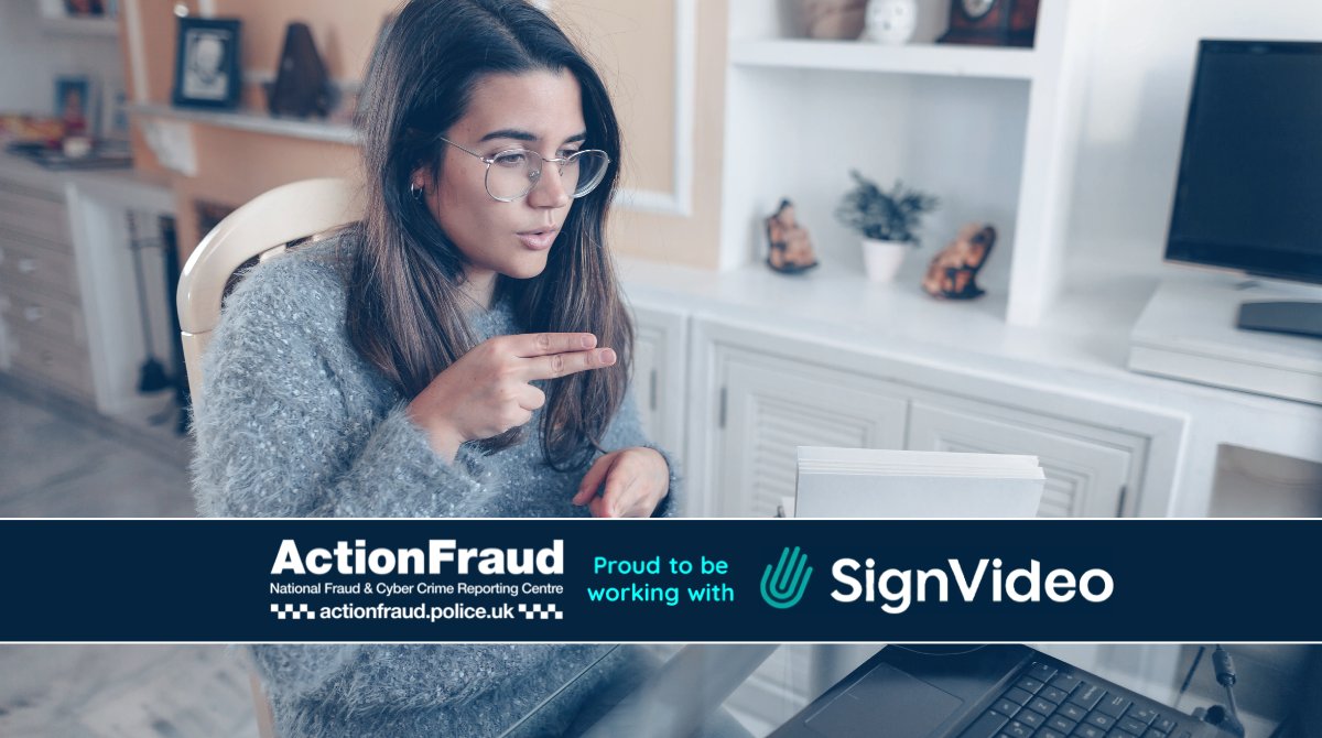 reportfrauduk's tweet photo. Great news, you can now report to Action Fraud using British Sign Language!

Just download the FREE @signvideo app, click on the Sign Directory and search for 'Action Fraud', to connect to a BSL interpreter!

Read more: https://t.co/owXBhS586Q https://t.co/EIAgs0CtkW
