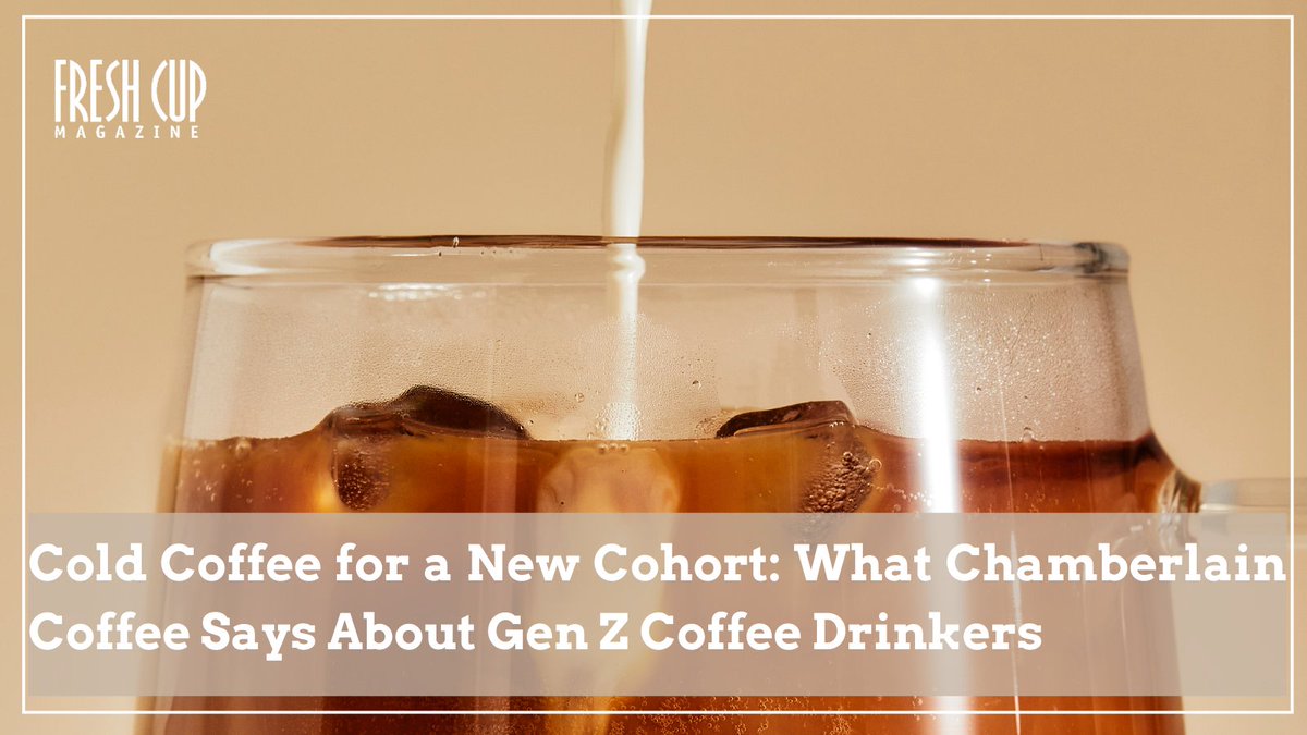 FreshCupMag's tweet photo. Read @sasha_weilbaker’s article to learn how Gen Z’s preference for cold coffee and creative recipes is shaping the future of the industry.
🔗 https://t.co/TolR8m4nGB
#specialtycoffee #baristas #coffee #genz #coldbrew #coffeeprofessionals #coffeeroasters https://t.co/B6mxWE5oao
