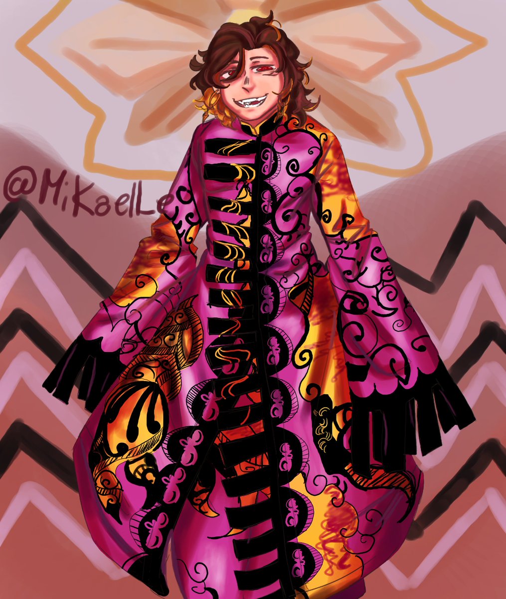 My part of the collab Hyde and I did with our FGO OCs!!
Chaos Duo: Guilsel