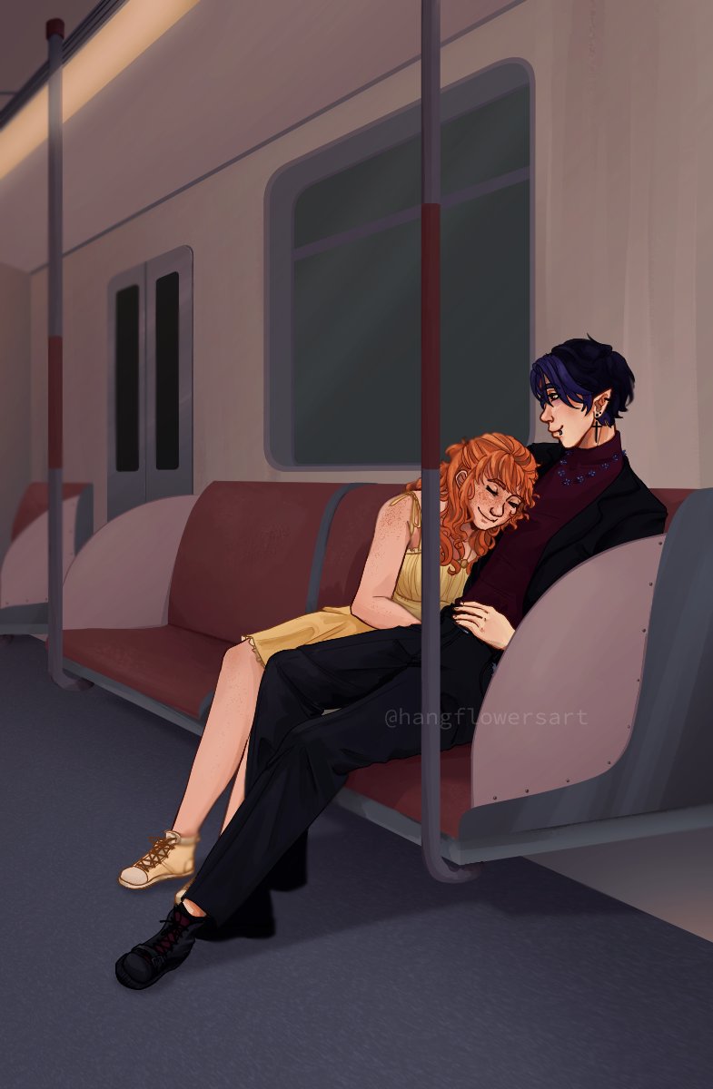 hangflowersart's tweet photo. i think this is the last large attack i did for AF this year? def a challenge for me!
characters belong to @/pixelated_paradise &amp; @/enilixi on IG

#Artfight2022 https://t.co/vpFxvYOpA7
