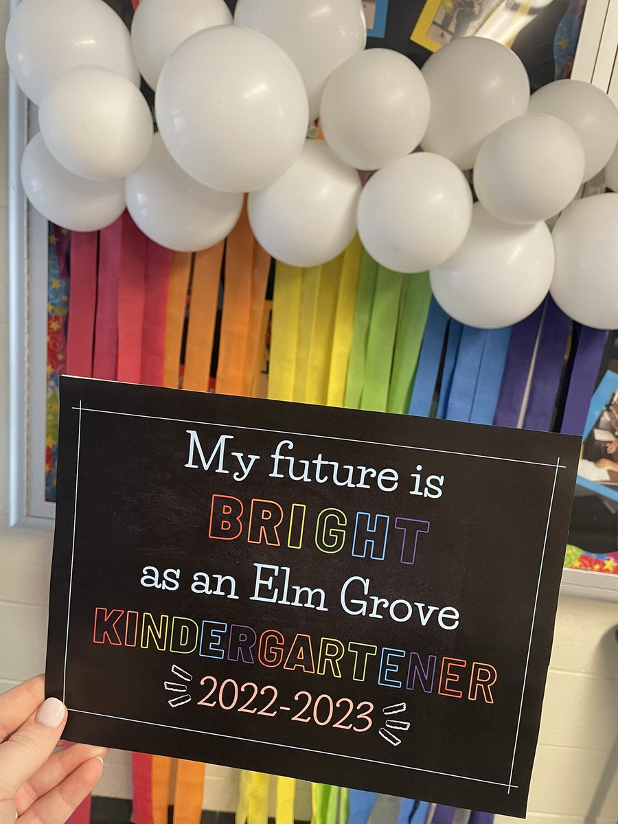 Elm Grove is ready to meet our sweet new kindergartners today at Kindergarten Screening! #fortproud