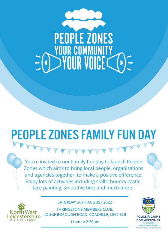 LeicsPCC's tweet photo. ☀️ Busy day yesterday delivering leaflets and posters to promote our Family fun day/People Zone 🎉
📅 Saturday 20th August 2022
📍 Thringstone Members Club, LE67 8LR
⏰ 11am - 2:30pm

@NWLeics 
#whitwick #Thringstone #newswannington @Mapping4Change https://t.co/4yLap6719O