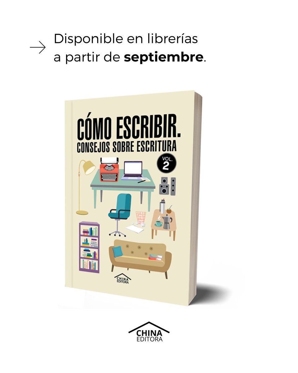 🎉 ¡ESTAMOS DE FIESTA! Salió de imprenta nuestro lanzamiento más reciente: Cómo escribir. Consejos sobre escritura vol. II. Nos vemos en la <a href="/FEditores/">#FED25 : Feria de Editores</a> este finde. Y llega a librerías en septiembre. 🔥