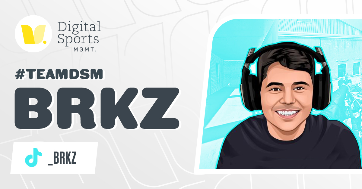 digisportsmgmt's tweet photo. #TeamDSM would like to wish yet another warm welcome to our newest Call of Duty content creator @_BRKZ, who joins the roster.

We're buzzing to see what the future holds 🔥📈

https://t.co/XpOGcSNMaG https://t.co/uBk0sHhAoa
