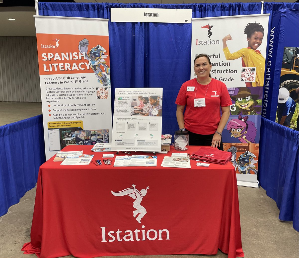 Stop by the <a href="/Istationed/">Istation</a> booth #617 to discuss supporting educators, empowering kids and changing lives! #edtech #Spanishliteracy #mathematics #MetametricsEducatorAcademies #SAI2022