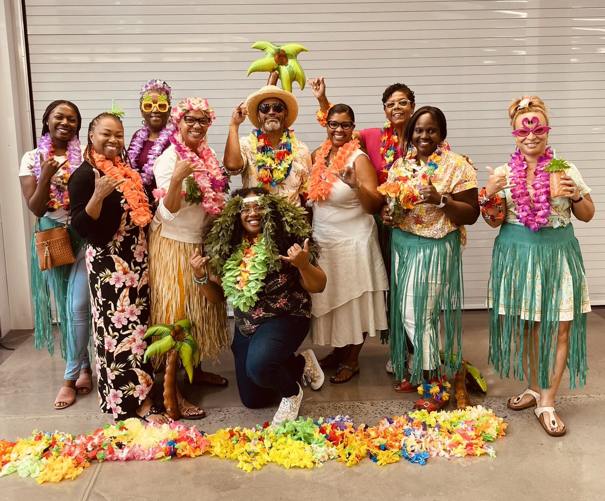 🚨 We’ve got SPIRIT. Yes WE do! We’ve got SPIRIT. How ‘bout you? Our FSCCA staff is ready for the CTAE Luau at this year’s <a href="/FultonCoSchools/">FultonCountySchools</a> Back to School CTAE Kickoff! <a href="/FCSCTAE/">Fulton County Schools CTAE</a> #Aloha2023 Help us win the Best School Spirit award by liking this tweet!