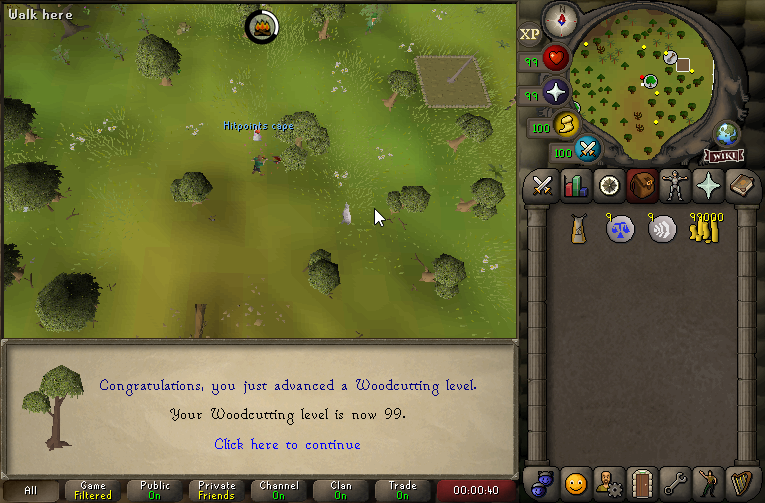 PlaygroundsOSRS's tweet photo. Well, after almost 3 and a half years later, we have another 99. 14/23 https://t.co/TNqFwVyiOG