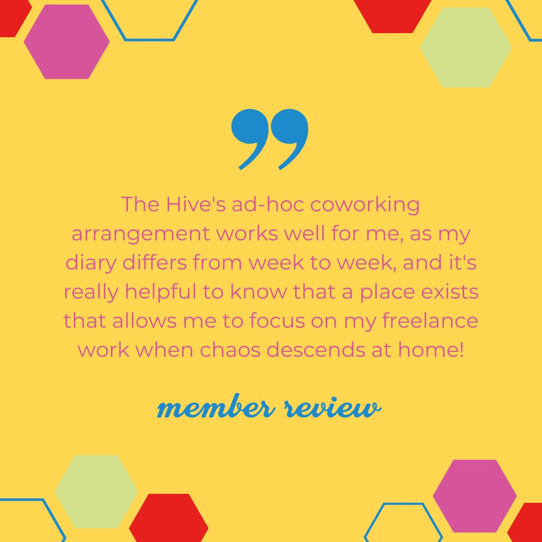 HiveWakefield's tweet photo. Bored of working from the same place and looking for somewhere else to work on a totally ad-hoc basis?👀

Look no further. The Hive is here to suit YOU and your working arrangements! You can drop into The Hive for the odd day &amp; bag yourself a hot desk with no contract required.😁 https://t.co/zdTvulGBe1