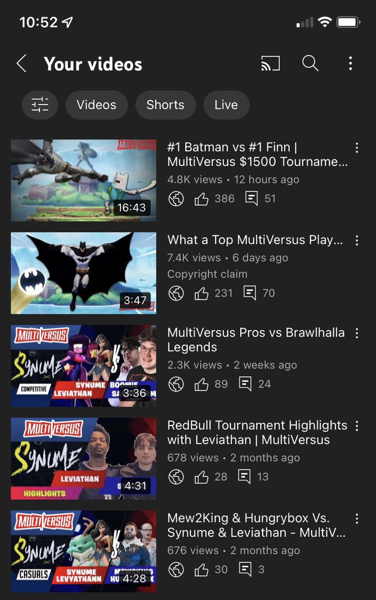 synume's tweet image. Closing in at 800 followers on Twitter (was at 300 2 weeks ago), 526 on Twitch (100 2 weeks ago) and 500 on YouTube (100 2 weeks ago) I’m loving the steady growth. Thank you #multversus community, I can’t wait to see you all at EVO ❤️