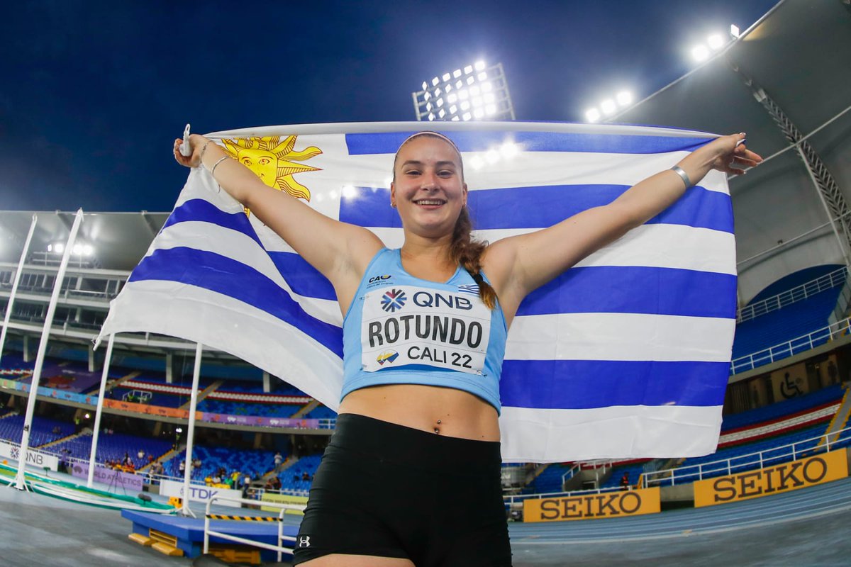 Gracias Manuela rotundo por regalar esta medalla a nuestro país, al departamento y a nuestro deporte esta medalla estamos orgullosos de vos 🇺🇾😍