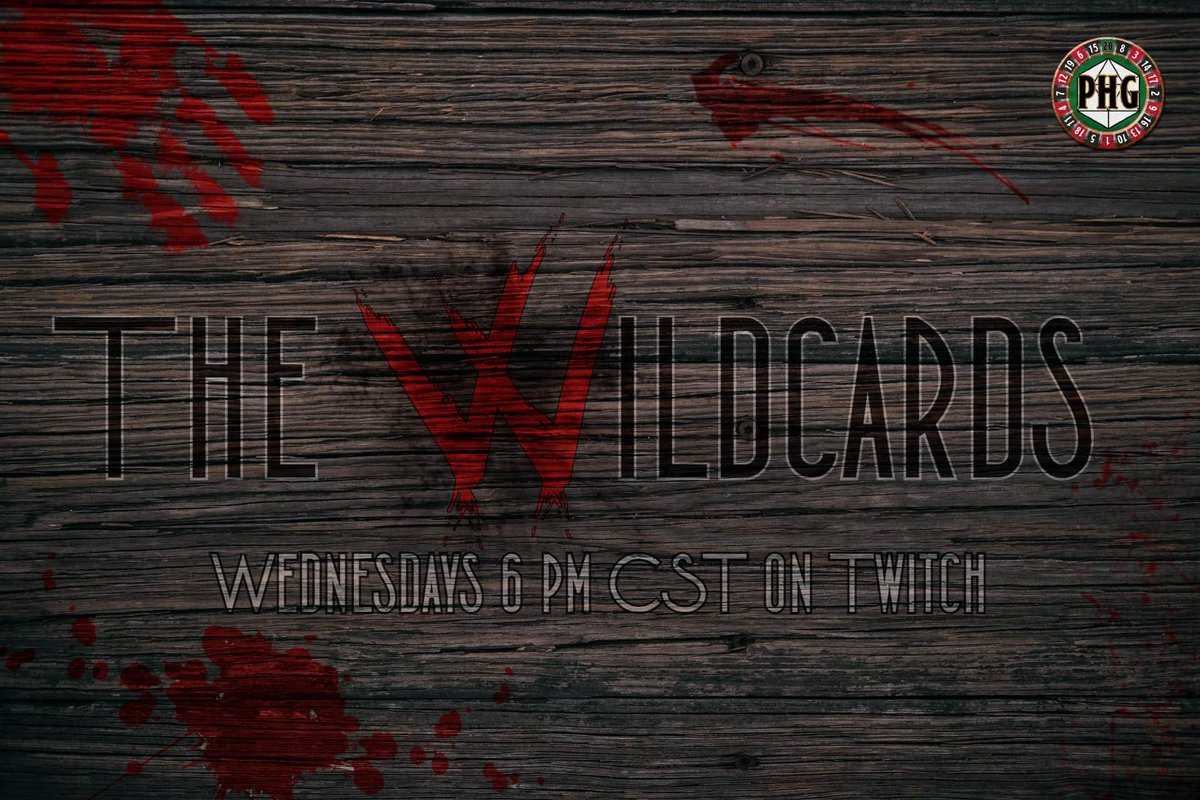 PlayerHaterLLC's tweet photo. Join us on Twitch tonight at 6 pm CST for episode 64 of The Wildcards campaign.

https://t.co/gmQmRhYZ0l

#thewildcards #welcometothetablephg #dnd #dungeonsanddragons5e #dungeonsanddragons #tabletoproleplaying #tabletoproleplayinggames https://t.co/JK8xWN1Vuw